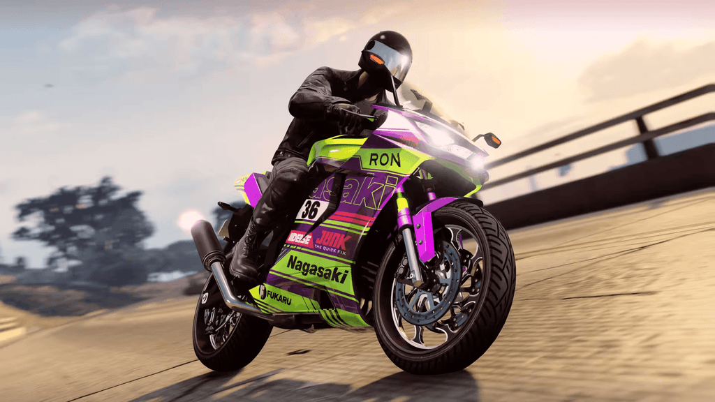 Мотоцикл Nagasaki Shinobi в GTA Online