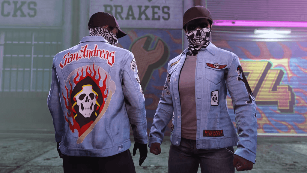 Шмотки для бунтарей в GTA Online