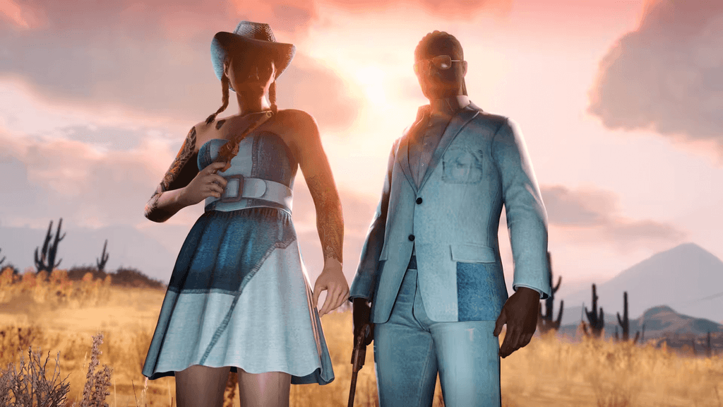 Джинсовый комплект в GTA Online