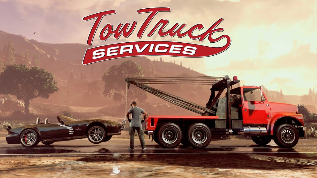 Услуги эвакуатора в GTA Online