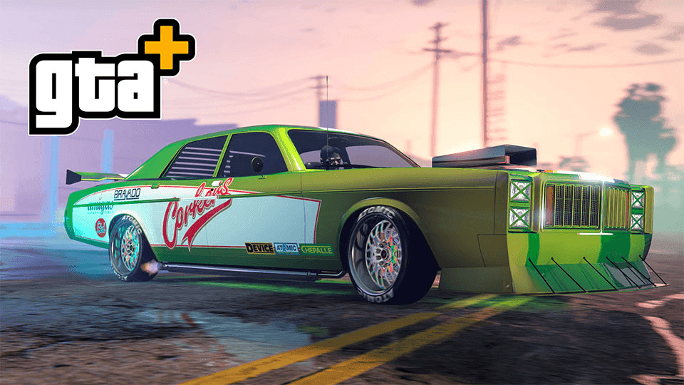 Бесплатный маслкар Bravado Greenwood в GTA Online с подпиской GTA+