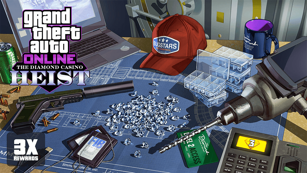 gta online ограбление казино