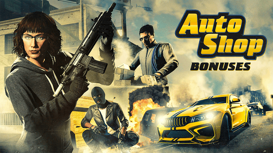 В GTA Online действуют бонусы для автомастерской