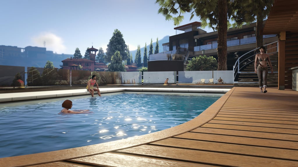 Бассейн, GTA Online