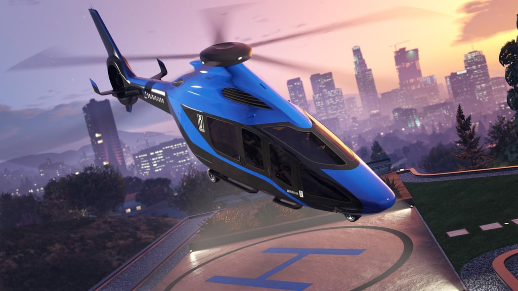 Личная вертолётная площадка, GTA Online