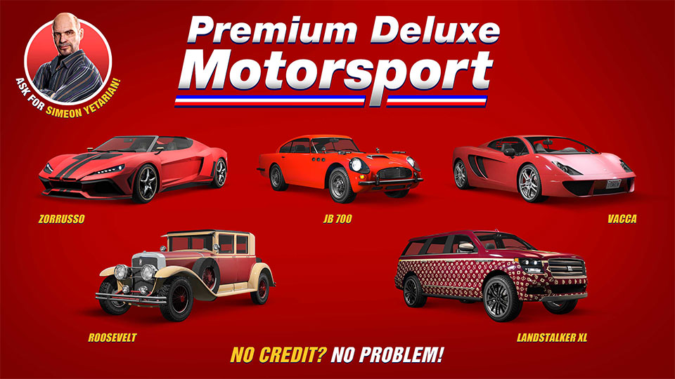 Premium Deluxe Motorsport в GTA online